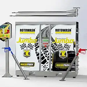 80103 - Jumbo 3 Kullanıcılı Merkezi Oto Yıkama Oto Köpük