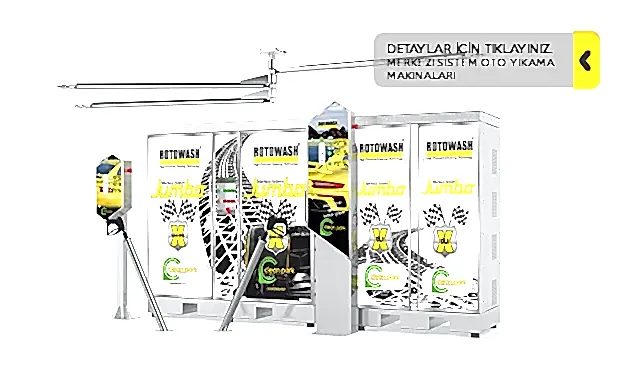 merkezi sistem oto yıkama makineleri