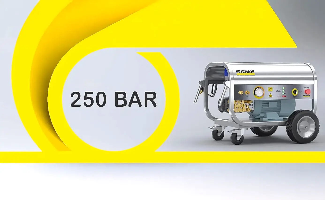 250 bar yıkama makinesi