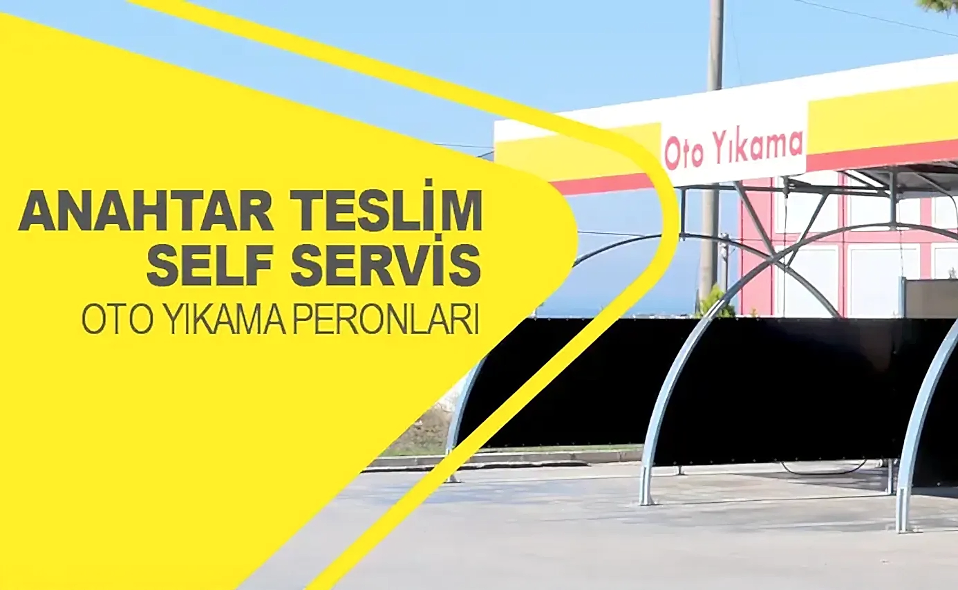 self servis oto yıkama kurulumu