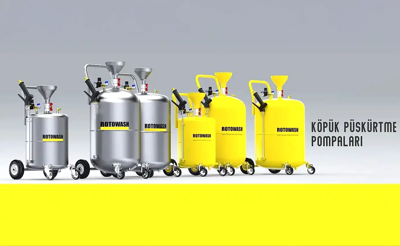 köpük tankı püskürtme pompası